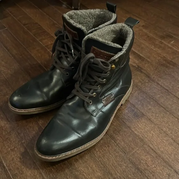 Bugatti Trendy Black Men’s Boots - Picture 9 of 12